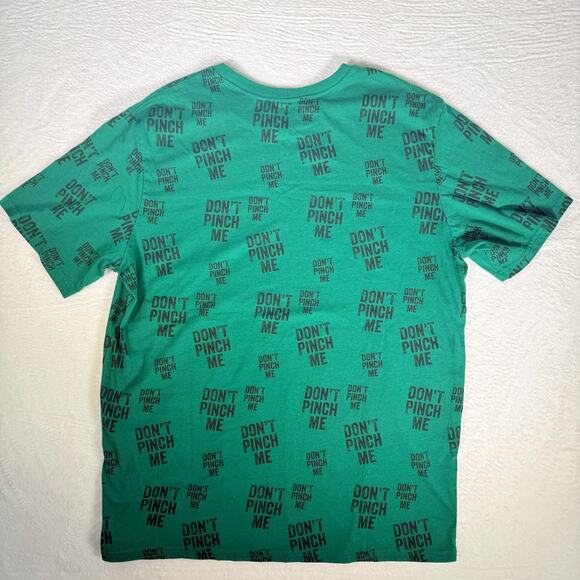 Lucky Clover Tee Don't Pinch Me St.Patrick's Day Patty's Irish Green T-Shirt L - Picture 3 of 6